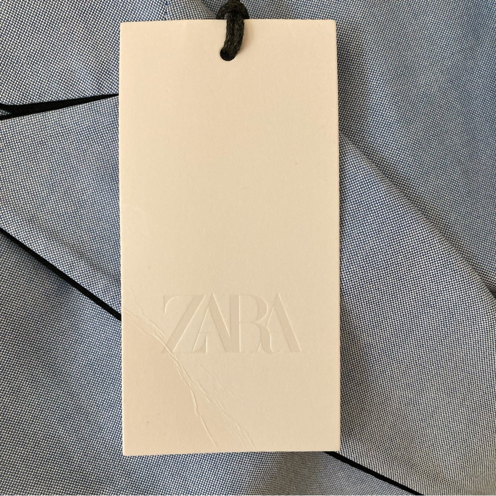 Zara Collection Contrast Piping Wrap Shirt | NWT - Picture 12 of 12